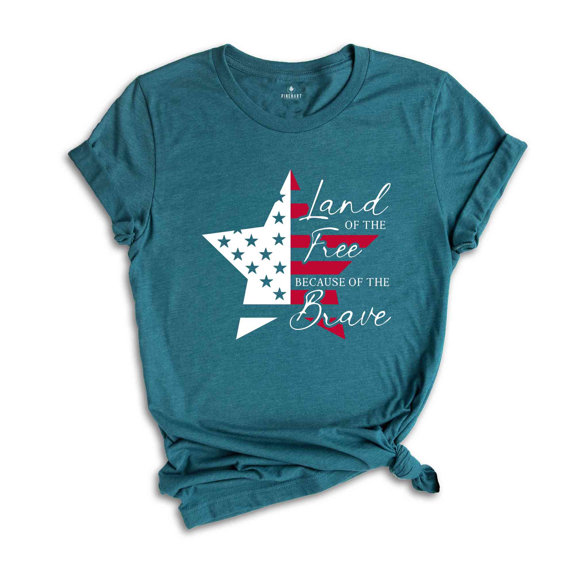 America Land Of The Free Shirt, America Flag Shirt, 4th Of July Shirt, Independence Day Shirt, Patriotic Shirt, USA Shirt, America Shirt