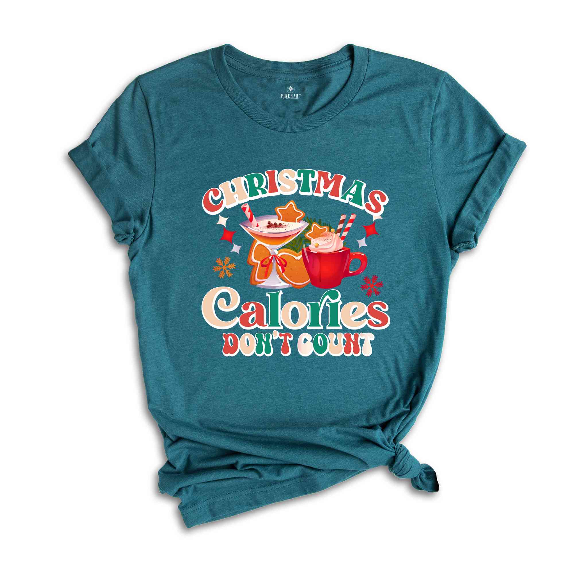 Christmas Calories Don't Count Shirt, Christmas Shirt, Funny Christmas Shirt, Christmas Gift, Christmas Party Shirt, Happy Christmas Shirt