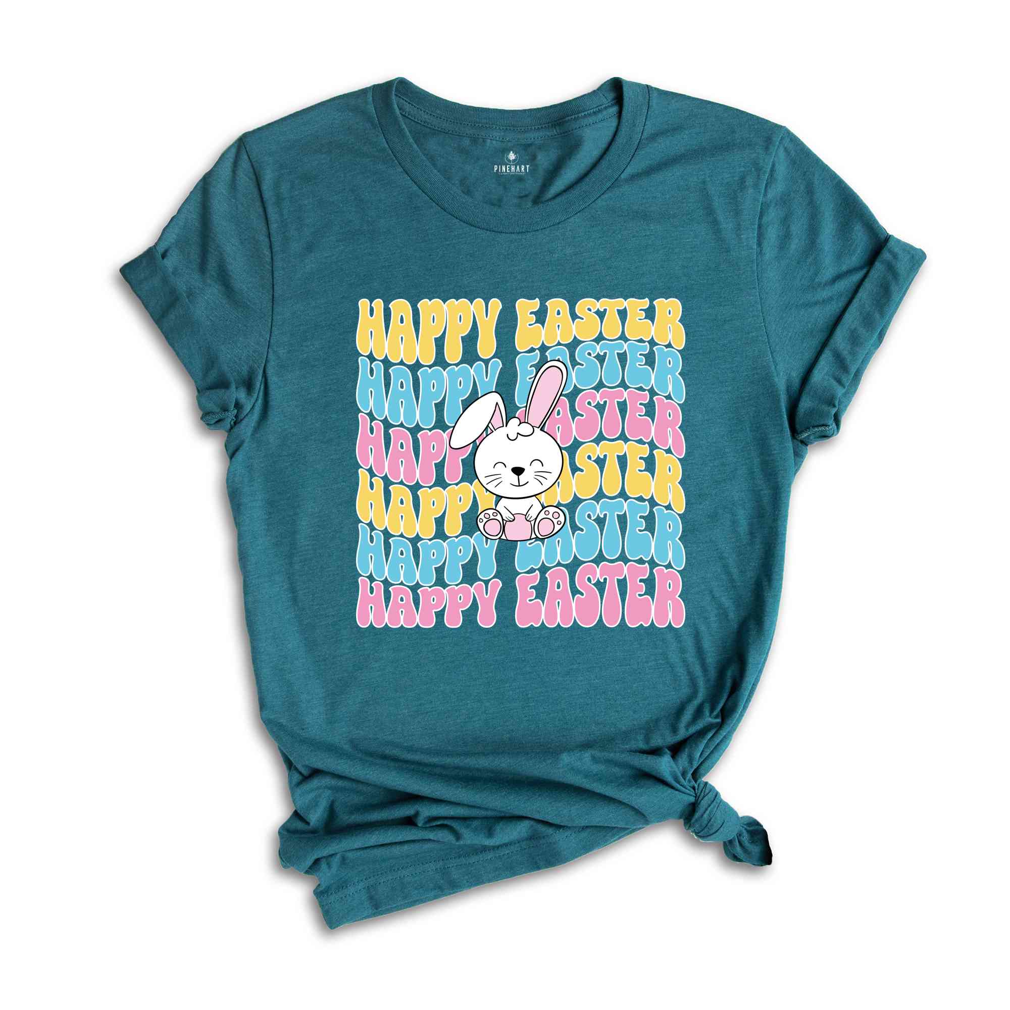 Happy Easter Bunny Shirt, Easter Bunny Shirt, Happy Easter Shirt, Easter Shirt, Cute Easter Shirt, Cute Bunny Shirt, Rabbit Tee