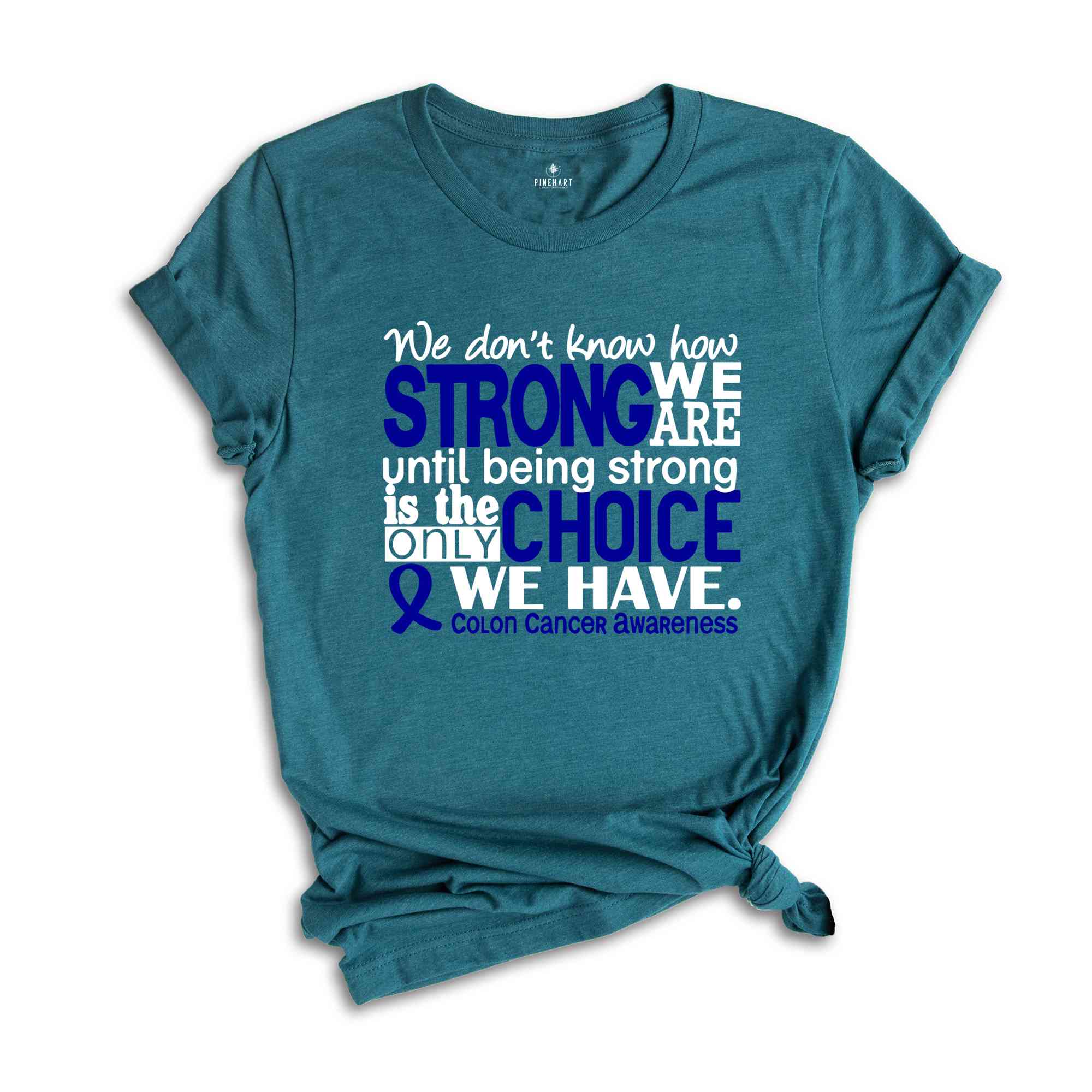 Colon Cancer Awareness Shirt, Cancer Ribbon Graphic Tees, Cancer Support Shirts, Prostate Cancer Survivor Gift, Stronger Than Cancer Tshirt