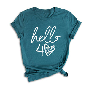 40th Birthday Shirt, Hello 40 T-Shirt, 1984 Birthday Tee, 40th Birthday Gift, Forty And Fabulous, 40 AF, 1984 Birthday Shirt