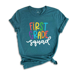 First Grade Team Shirt, Back To School Shirt, First Day Of School Shirt, Teacher Shirt, Kindergarten Teacher Gifts