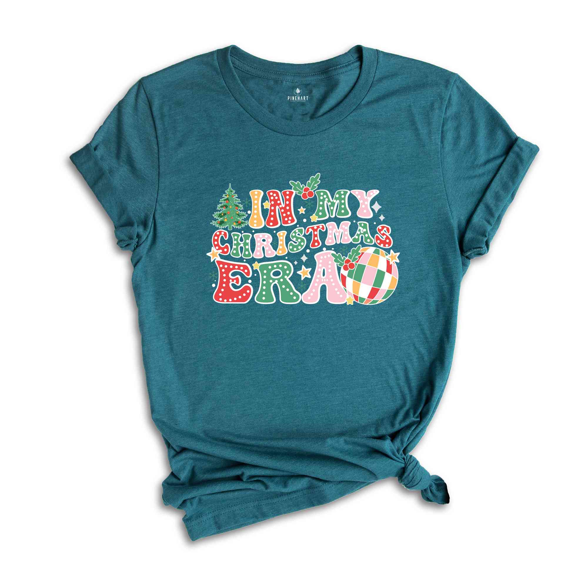 In My Christmas Era Shirt, Retro Christmas Shirt, Christmas Shirt, Happy Christmas Shirt, Vintage Christmas Shirt, Christmas Tree Shirt