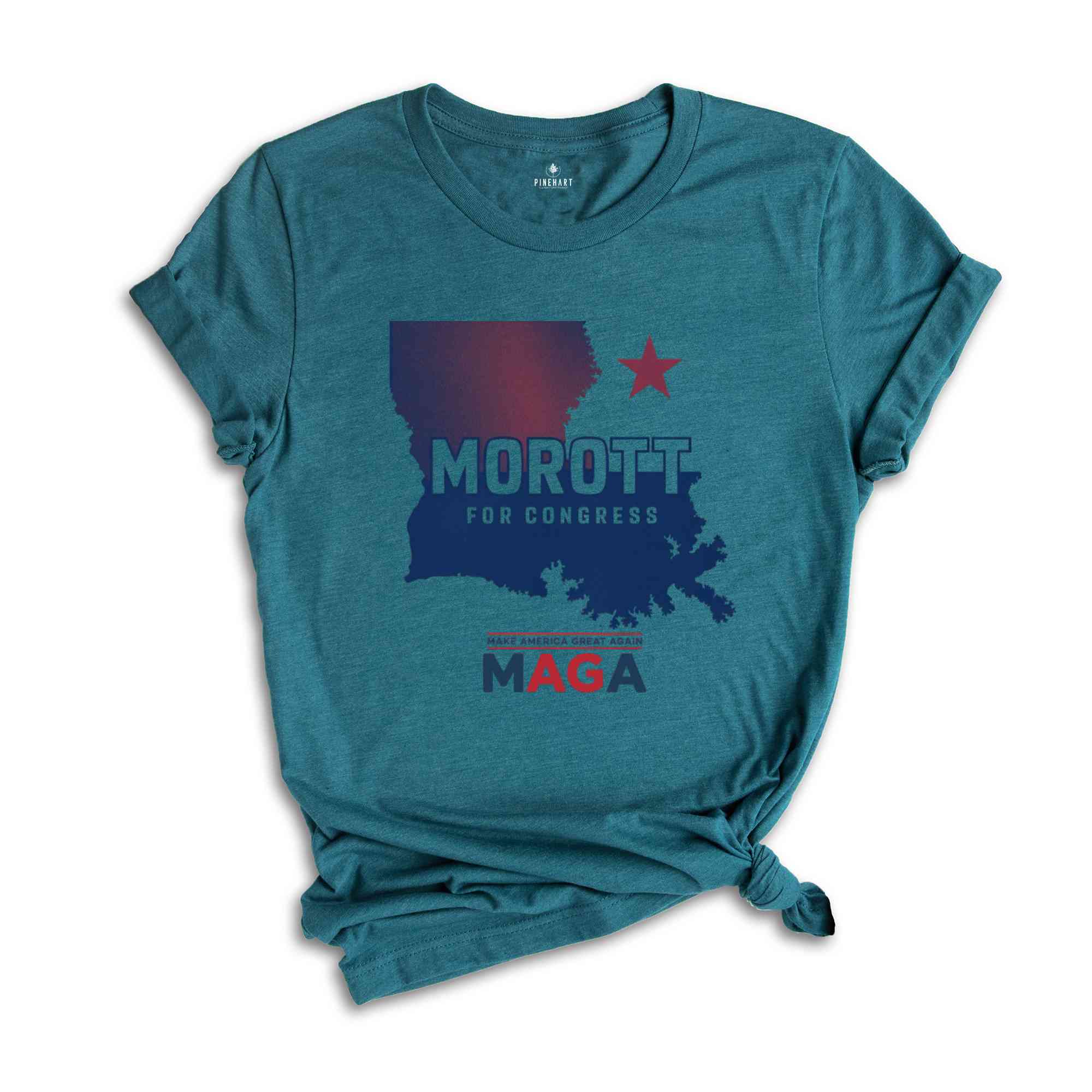 Morott for Congress Shirt, Louisiana Election Tee, Political Campaign Merchandise, Election Day Apparel, Vote Morott Campaign T-Shirt