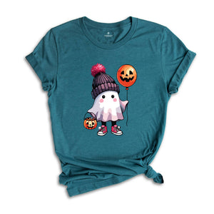 Ghost Halloween Shirt, Halloween Shirt, Halloween Party Shirt, Fall Shirt, Halloween Gift, Halloween Costume Shirt, Trick Or Treat Shirt