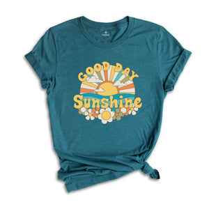 Good Day Sunshine Shirt, Summer Vibes Shirt, Beach Shirt, Vintage Sunshine Shirt, Retro Sun T-shirt