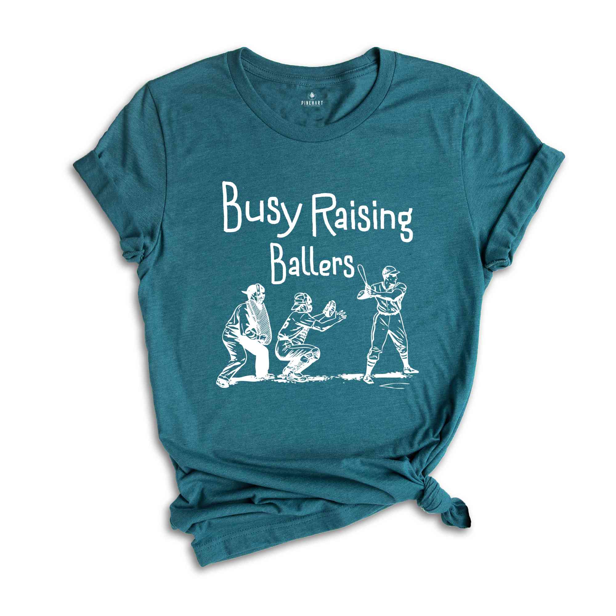 Busy Raising Ballers Shirt, Sports Shirt, Baseball Shirt, Baseball Lover Shirt, Retro Baseball Tshirts, Baseball Tee