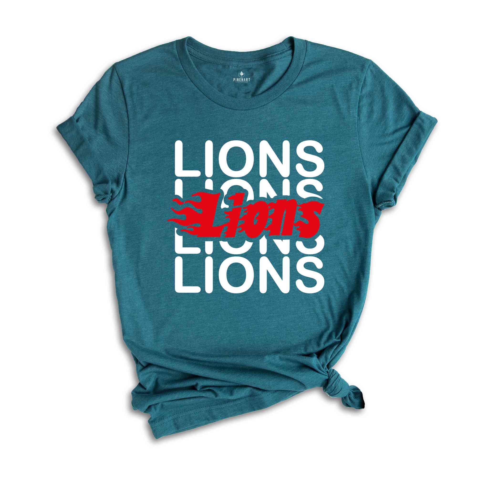 Lions Team Mascot Shirt, Lions Team Shirt, Lions Football Shirt, Lions Fan Shirt, Lions School Shirt, Lions School Spirit