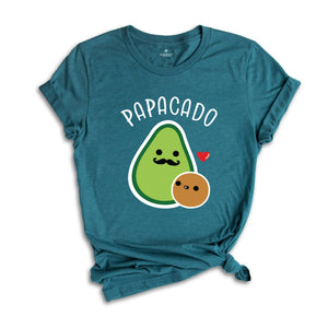 Mamacado Shirt, Papacado Shirt, Family Matching Avacado Shirt, Babycado Shirt, Pregnancy Announcement Shirt, Avocado Couple Shirt