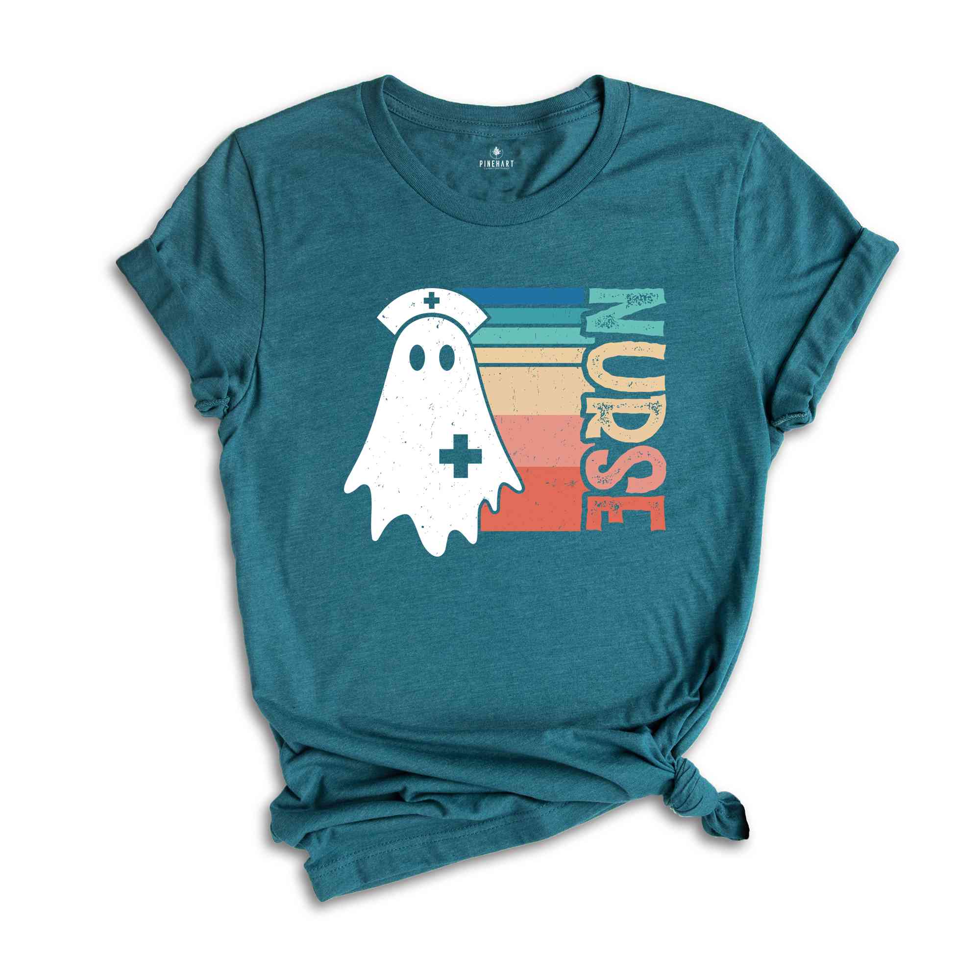 Halloween Nurse Shirt, Halloween Ghost Shirt, Halloween Gift, Nursing Shirt, Nurse Life Shirt, Halloween Gift For Nurse, Spooky Season Shirt