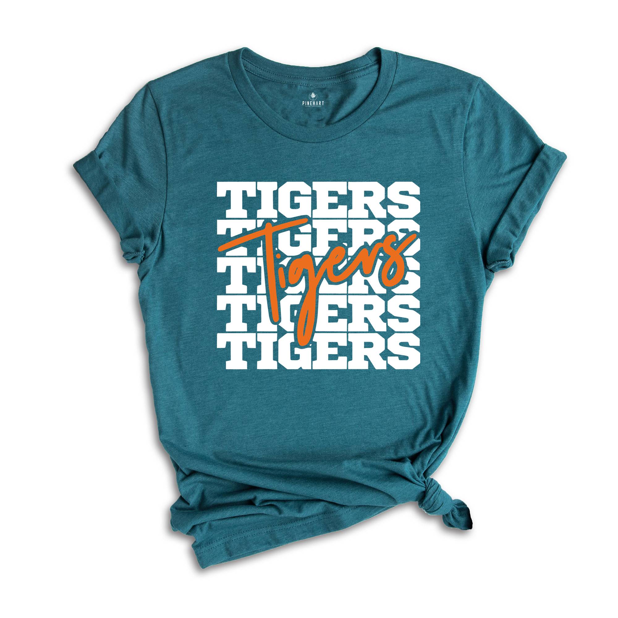 Tigers Shirt, Go Tigers, Game Day Shirt, Team Spirit Tee, Baseball Mom Sunday Football, Cute Football Shirt, Tiger Spirit Shirt, Tiger Mom