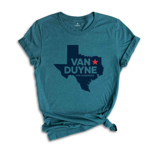 Beth Van Duyne 2024 Congressional Elections T-Shirt, Beth Van Duyne for Congress 2024 Texas November Elections Campaign Shirt