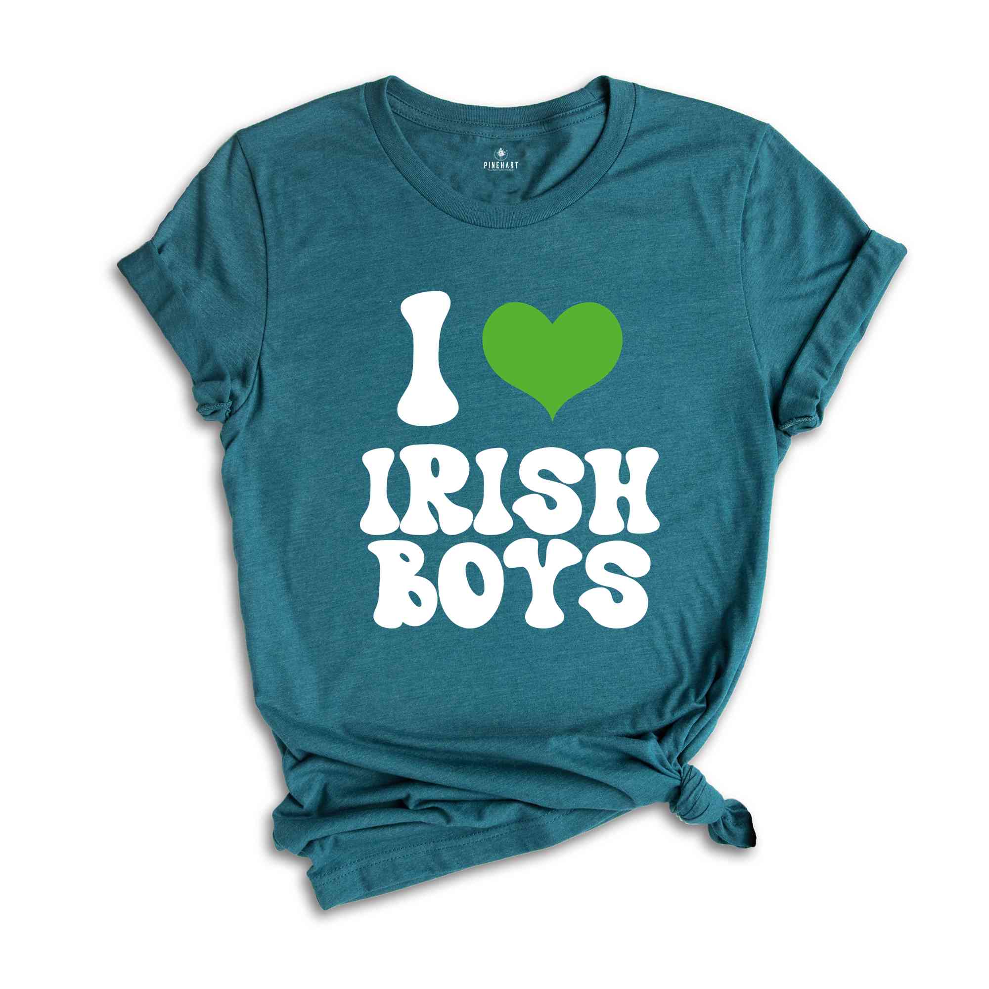 I Love Irish Boys T-Shirt, St Patrick's Day Shirt, St Patricks Shirt, Lucky Irish Gift, Irish Shirt, Irish Apparel, Lucky Charm Shirt