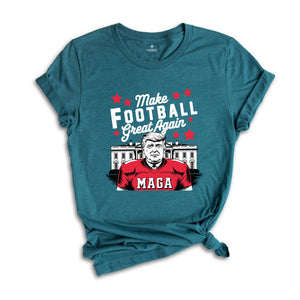 Make Football Great Again Shirt, Trump Football Shirt, Funny Trump Shirt, American Football Shirt, Football Shirt, Football Party Shirt