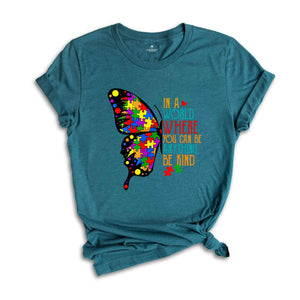 Be Kind Autism Awareness Shirt, Autism Toddler Shirt, Puzzle Shirt, Autism Mom Shirt, Autistic Kids Shirt, Awesome Autism Youth Shirt