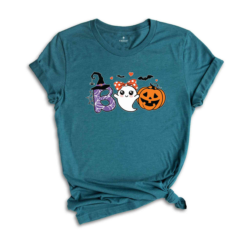 Halloween Boo Shirt, Halloween Ghost Shirt, Halloween Pumpkin Shirt, Kids Halloween Shirt, Spider Halloween Shirt, Boo Halloween Shirt