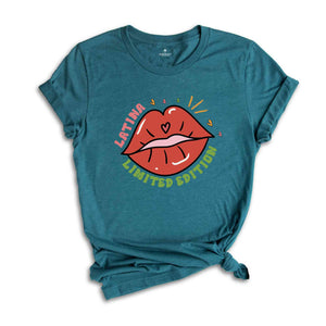 Latina Limited Edition Shirt, Latina Vibes Shirt, Retro Lips Shirt, Cinco De Mayo Shirt, Latin American Shirt