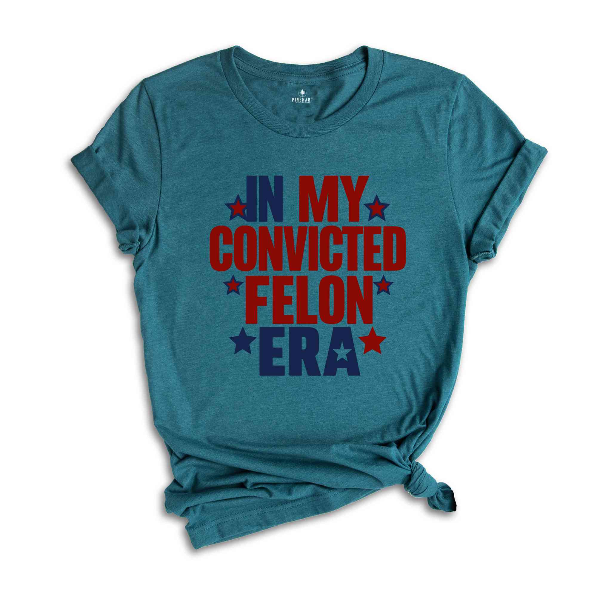 I'm Voting Convicted Felon Shirt, Funny Political Shirt, 2024 Election Year Tee, Republican Gift, President Graphic Tee, Election T-Shirt