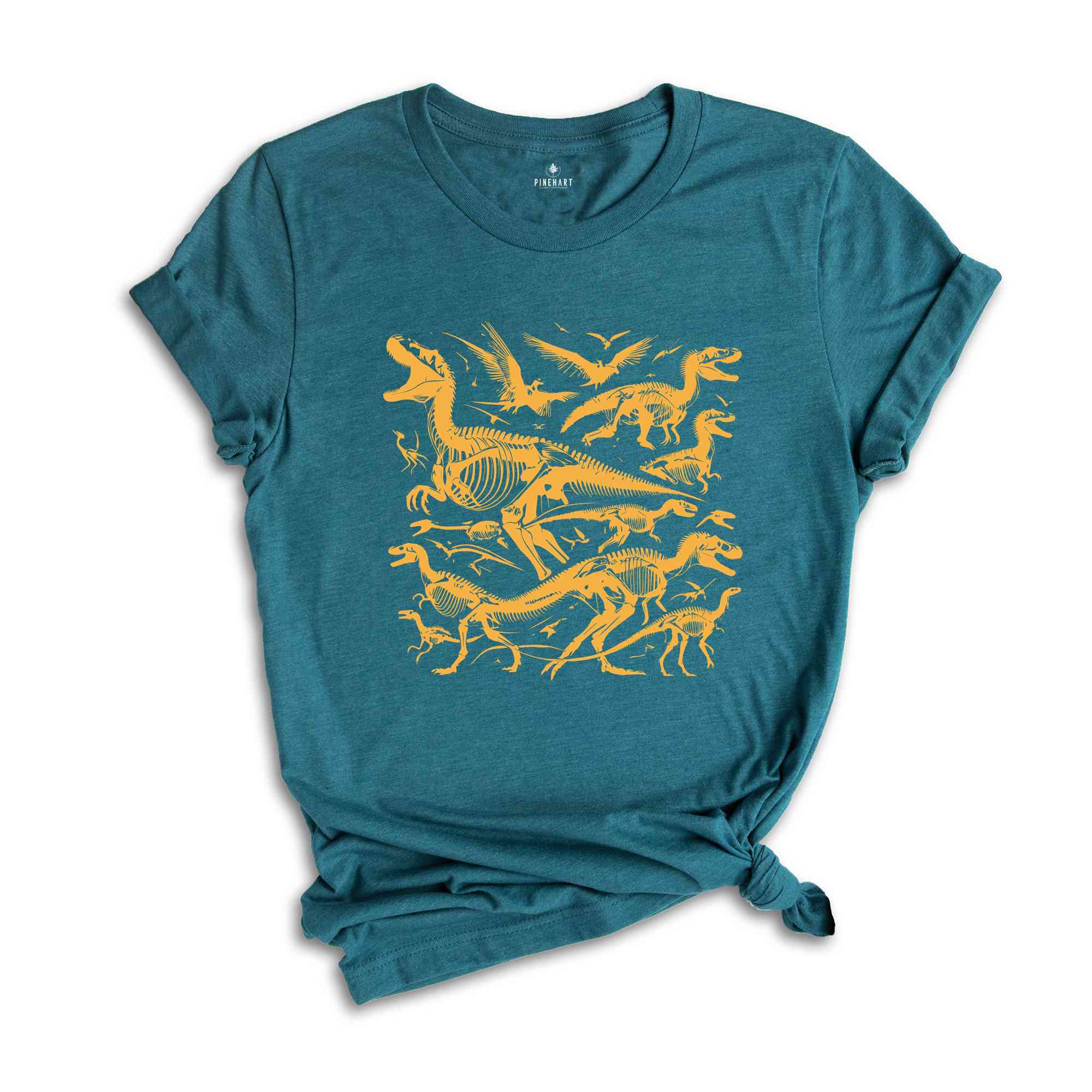 Dinosaur Skeleton Shirt, Vintage Dinosaur Kinds Shirt, Dino Shirt, Dinosaur Lover Shirt, Fossil Lover Gift