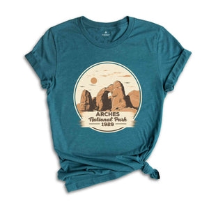 Arches National Park Shirt, National Parks Shirt, National Park Gift, Arches National Park, Nature Shirt, Vacation Shirt, Adventure Shirt