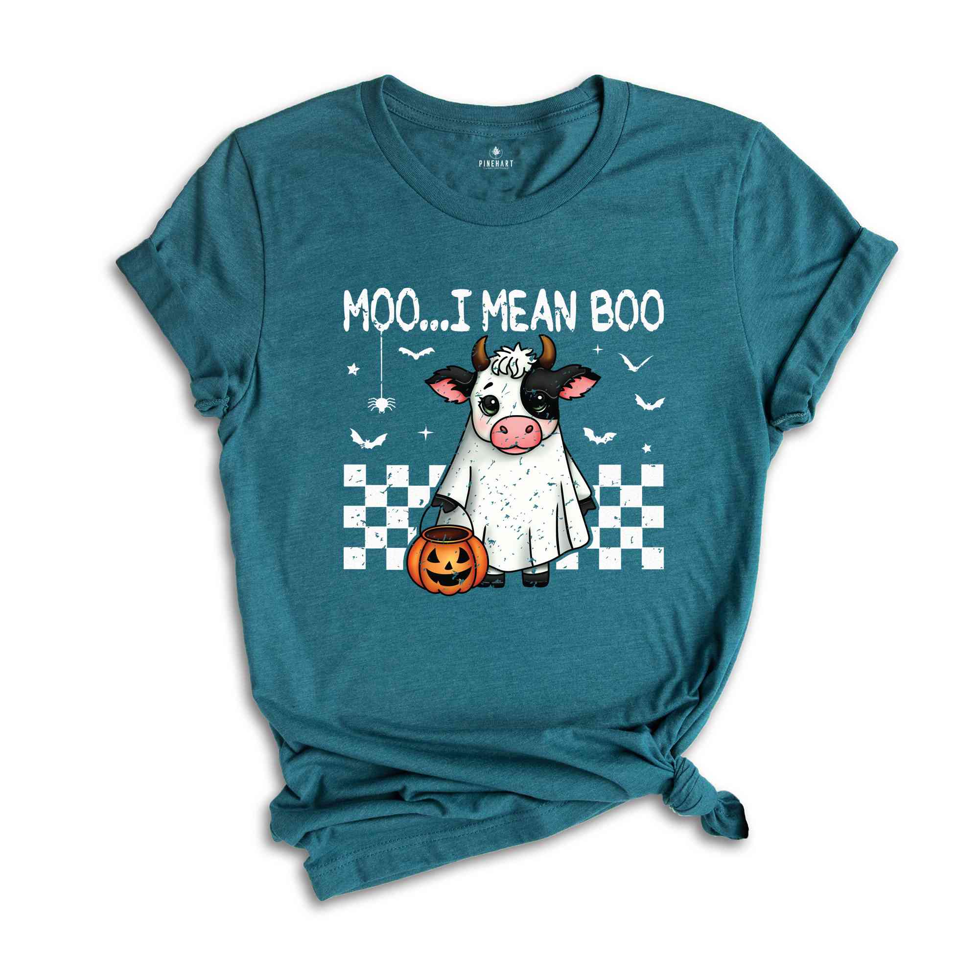 Moo I Mean Boo Shirt, Cute Halloween Shirt, Cow Halloween Shirt, Spooky Vibes Shirt, Cow Lover Shirt, Animal Lover Shirt, Halloween Gift