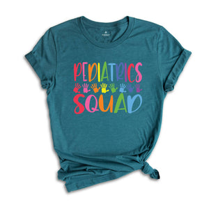 Pediatrics Squad Shirt, Child Life Specialist, Pediatric Shirt, Nursing School Shirt, School Nurse, Future Nurse, Pediatrics Shirt