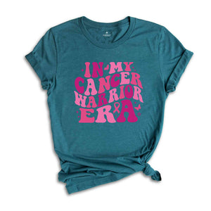 In My Cancer Warrior Era Shirt, Breast Cancer Shirt, Breast Cancer Warrior, Cancer Gift, Fuck Cancer, Cancer Warrior Gift, Awareness Shirt