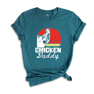 Chicken Daddy T-Shirt, Funny Dad's Birthday Gifts, Father's Day Shirt, Chicken Lover Shirt, Gifts For Father's Day