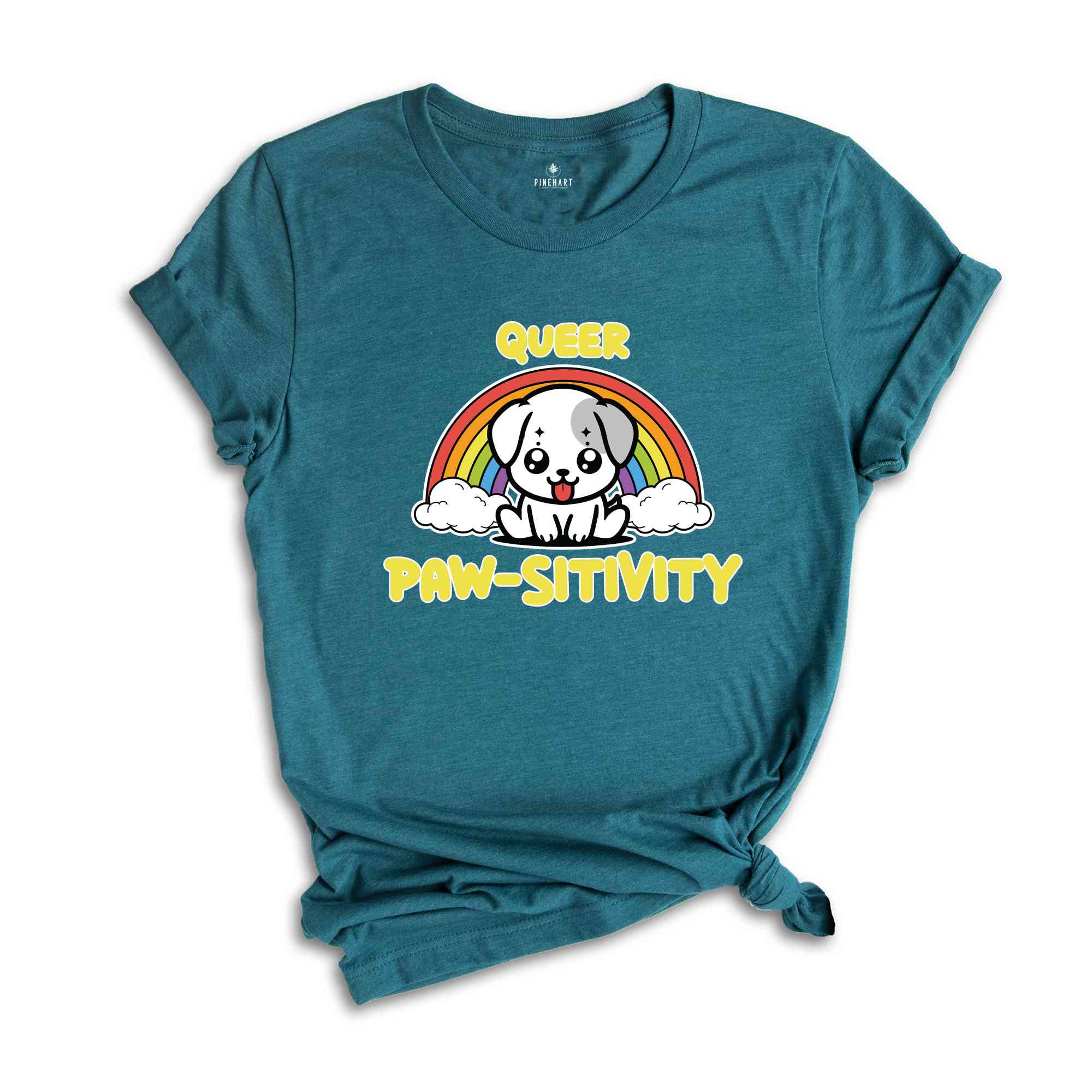 Queer Paw-Sitivity Shirt, Animal Lover Shirt, Cute LGBT Shirt, Pride Rainbow Shirt, Dog Lover Shirt, Dog Owner Shirt, Cute Dog Shirt