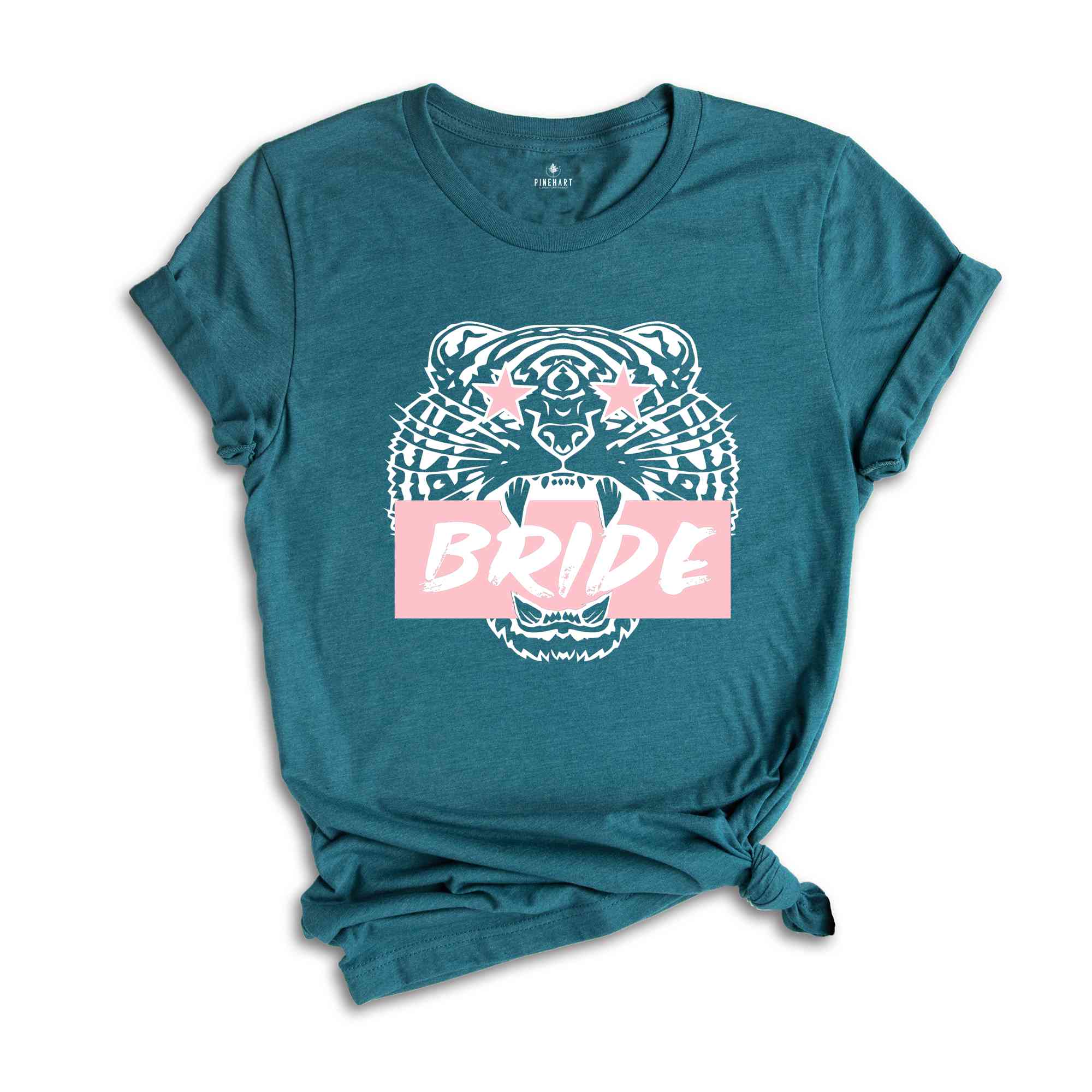 Retro Tiger Bride Exotic Bachelorette Shirt, Bachelorette Party Shirt, Animal Lover Shirt, Cute Bride Shirt, Bridesmaid Shirt, Bride Gift