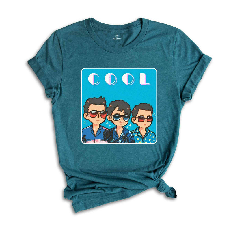 Cool Jonas Brothers Shirt, Cute Jonas Brothers Tee, Jonas Brothers Tour Shirt, Cool Dads Shirt