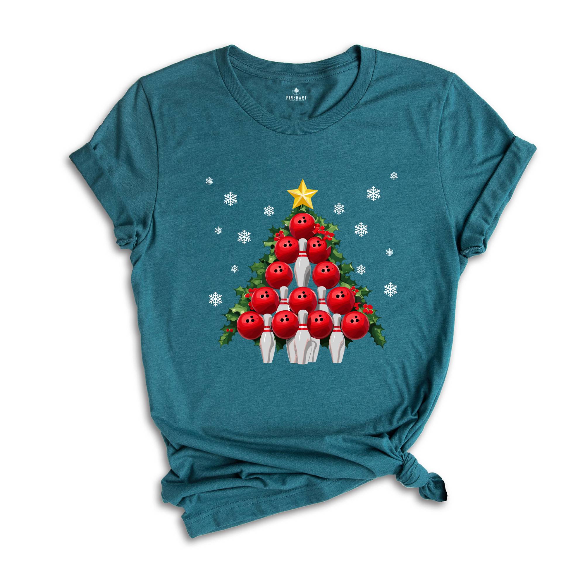 bowling christmas shirt, bowling christmas ornament, Christmas Bowling Ball Funny Sport Xmas, Bowling Christmas Tree Shirt,Bowling Shirt