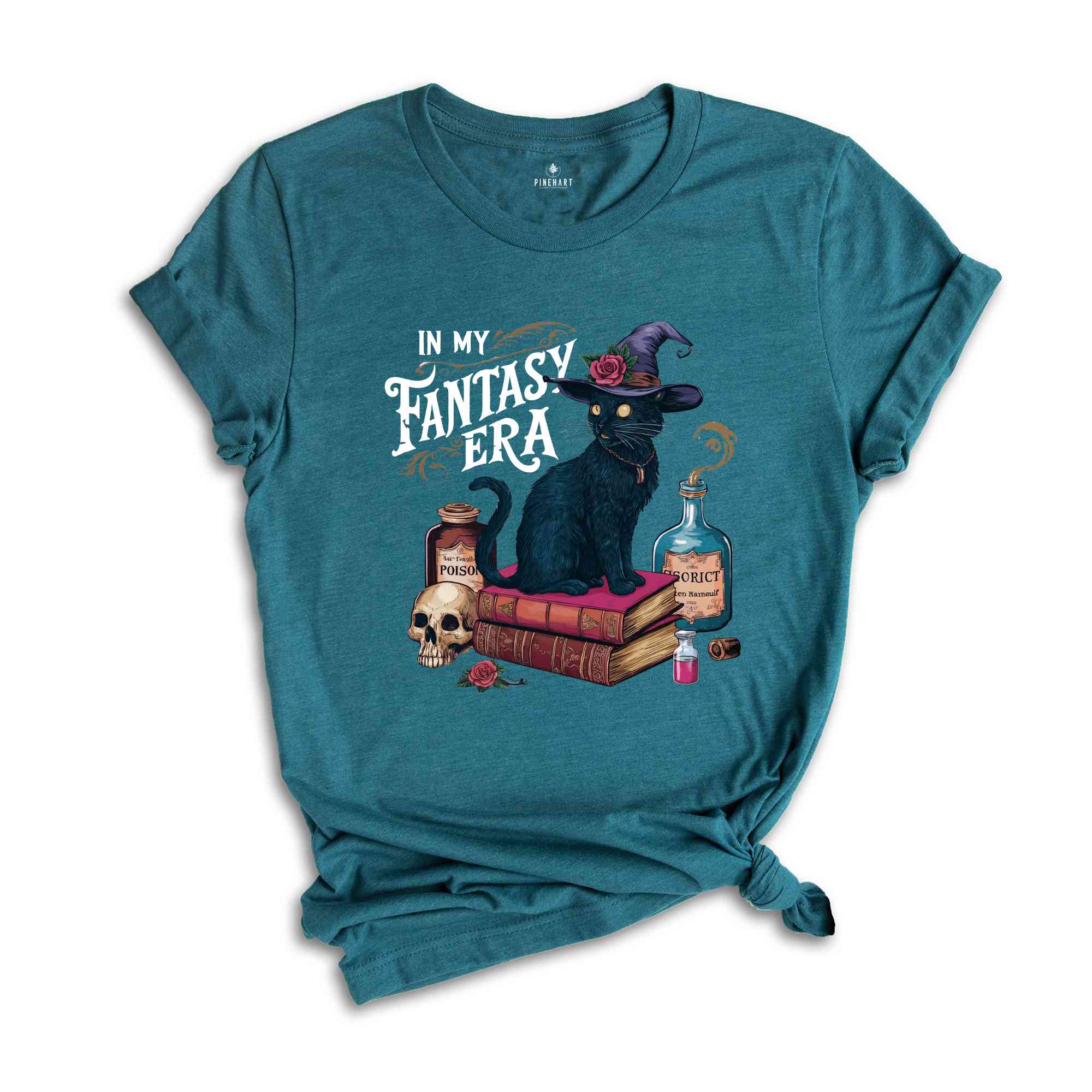 In My Fantasy Era Shirt, Halloween Cat Shirt, Spooky Vibes Shirt, Halloween Gift, Cute Halloween Shirt, Cat Lover Shirt, Halloween Costume