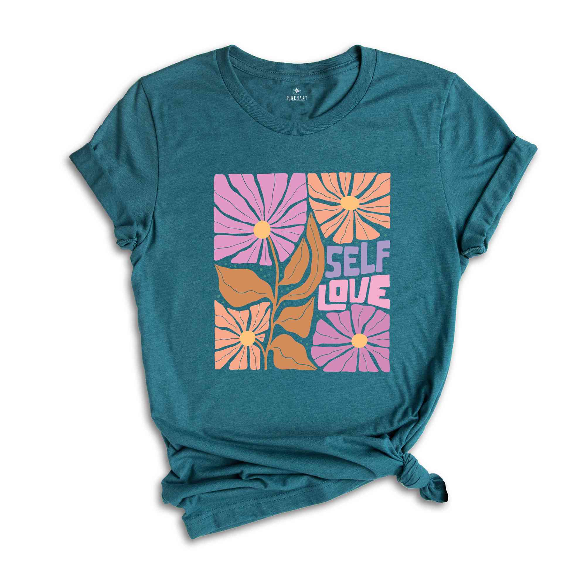 Positive Quote Shirt, Inspirational Quotes Shirt, Boho Flower Shirt, Mental Health Shirt, Positive Shirt, Self Love Shirt, Stay Positive