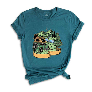 Camping Shirt, Wild Life Shirt, Hiking T-Shirt, Campfire Shirt, Mountain Shirt, Travel Shirt, Adventure Shirt