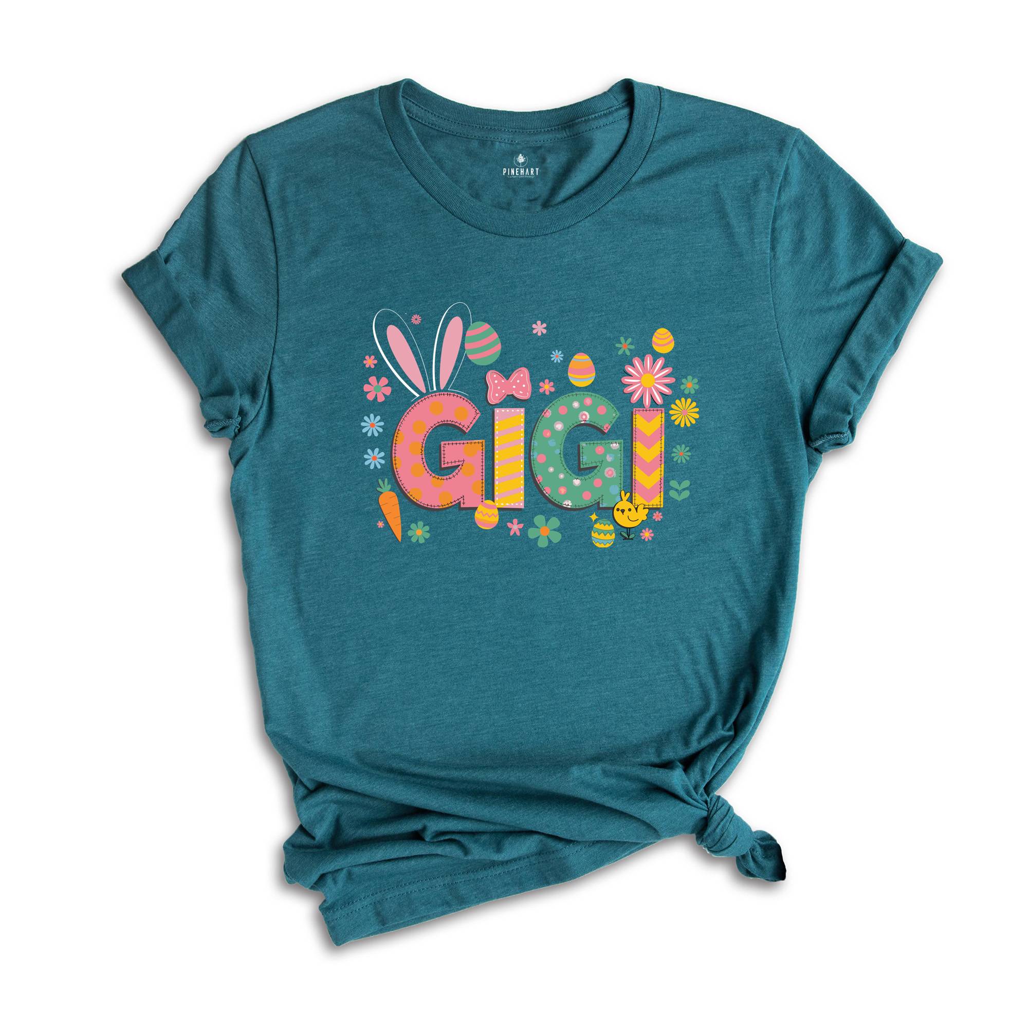 Easter Gigi Shirt, Easter Grandma Shirt, Easter Nana Shirt, Cute Easter Shirt, Easter Gigi Gift, Happy Easter Day Shirt