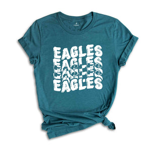 Team Mascot Shirt, Eagles Team Shirt, Eagles Football Shirt, Eagles Fan Shirt, Eagles School Shirt, Eagles School Spirit, Eagle Mascot Shirt