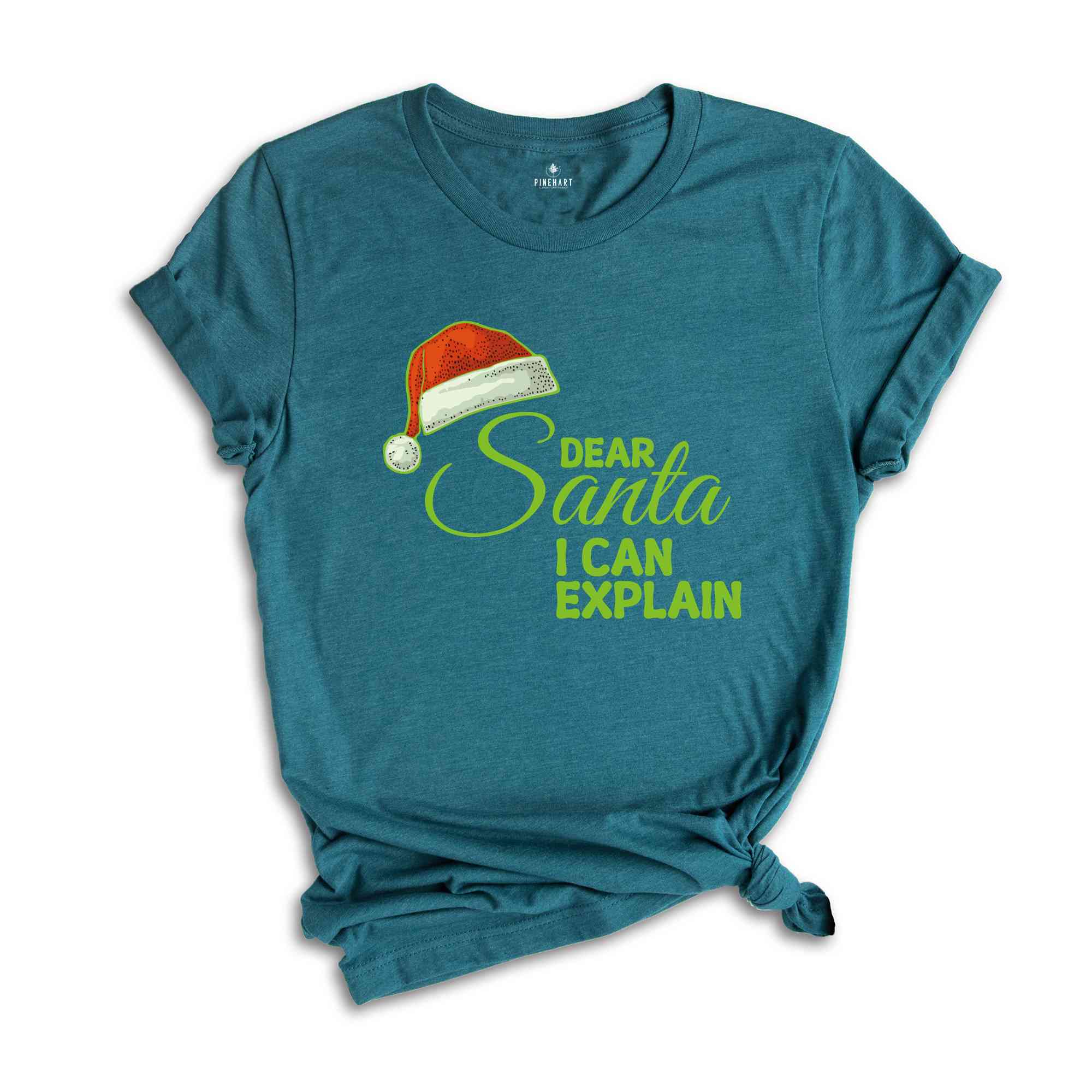 Dear Santa I Can Explain Shirt, Funny Christmas T-shirt, New Year's Santa Shirt.