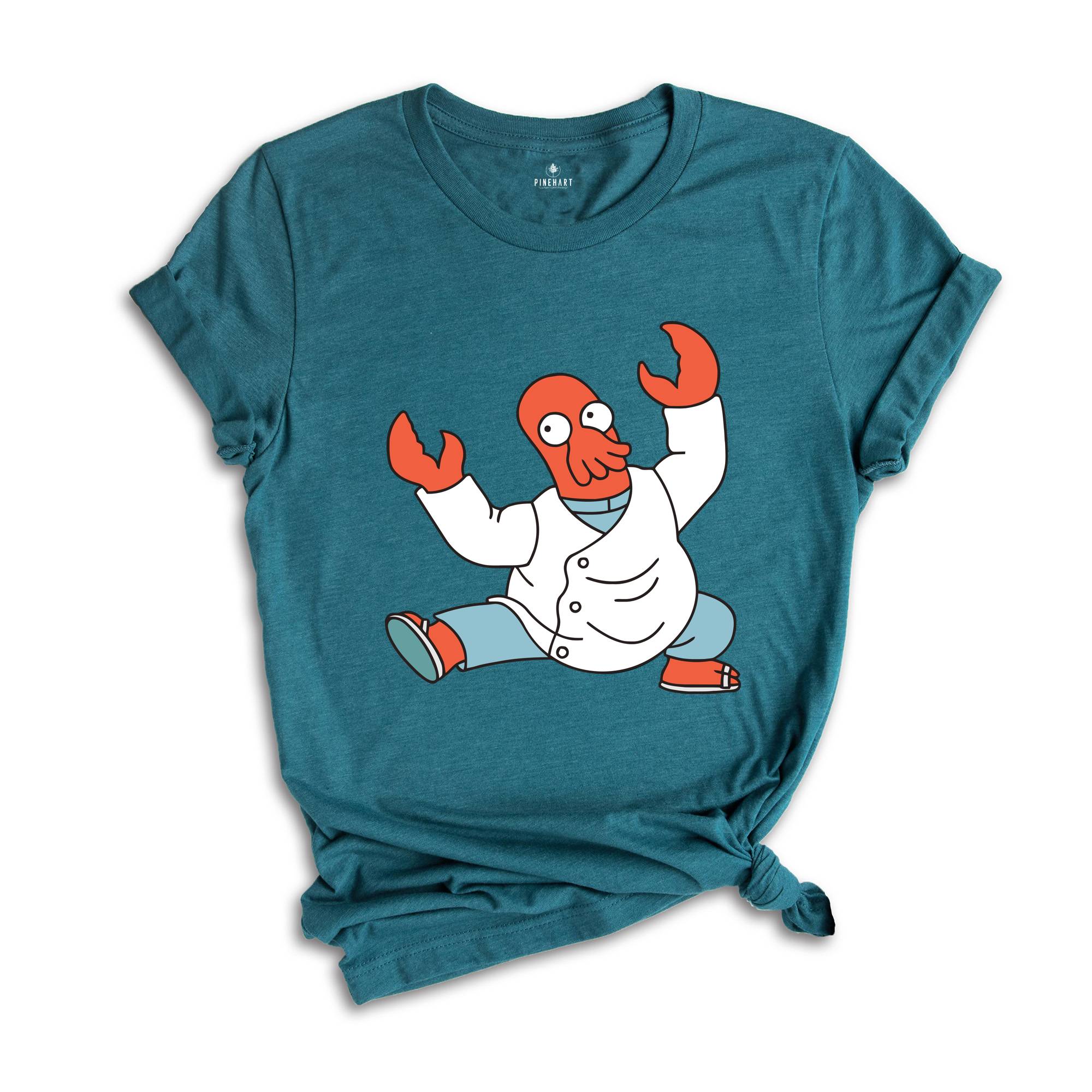 Futurama Zoidberg Shirt, Funny Futurama Shirt, Dr. Zoidberg Shirt, Funny Cartoon Shirt, Futurama Fan Gift, 90S Cartoon Tv Shows