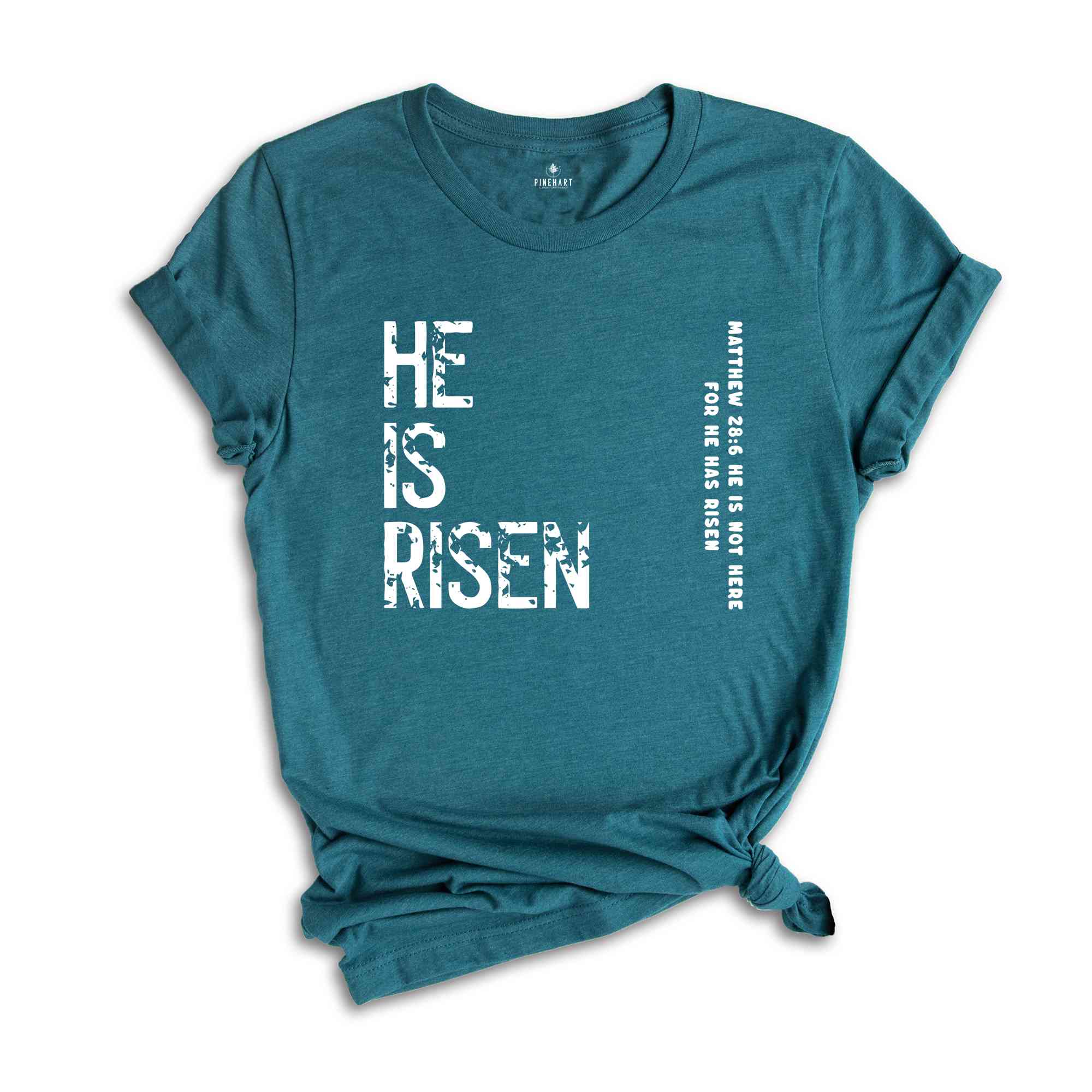 He Is Risen Matthew 18:6 He Is Not Here For He Has Risen Shirt, Christian Shirt, Jesus Shirt, Easter Shirt, Bible Verse Shirt