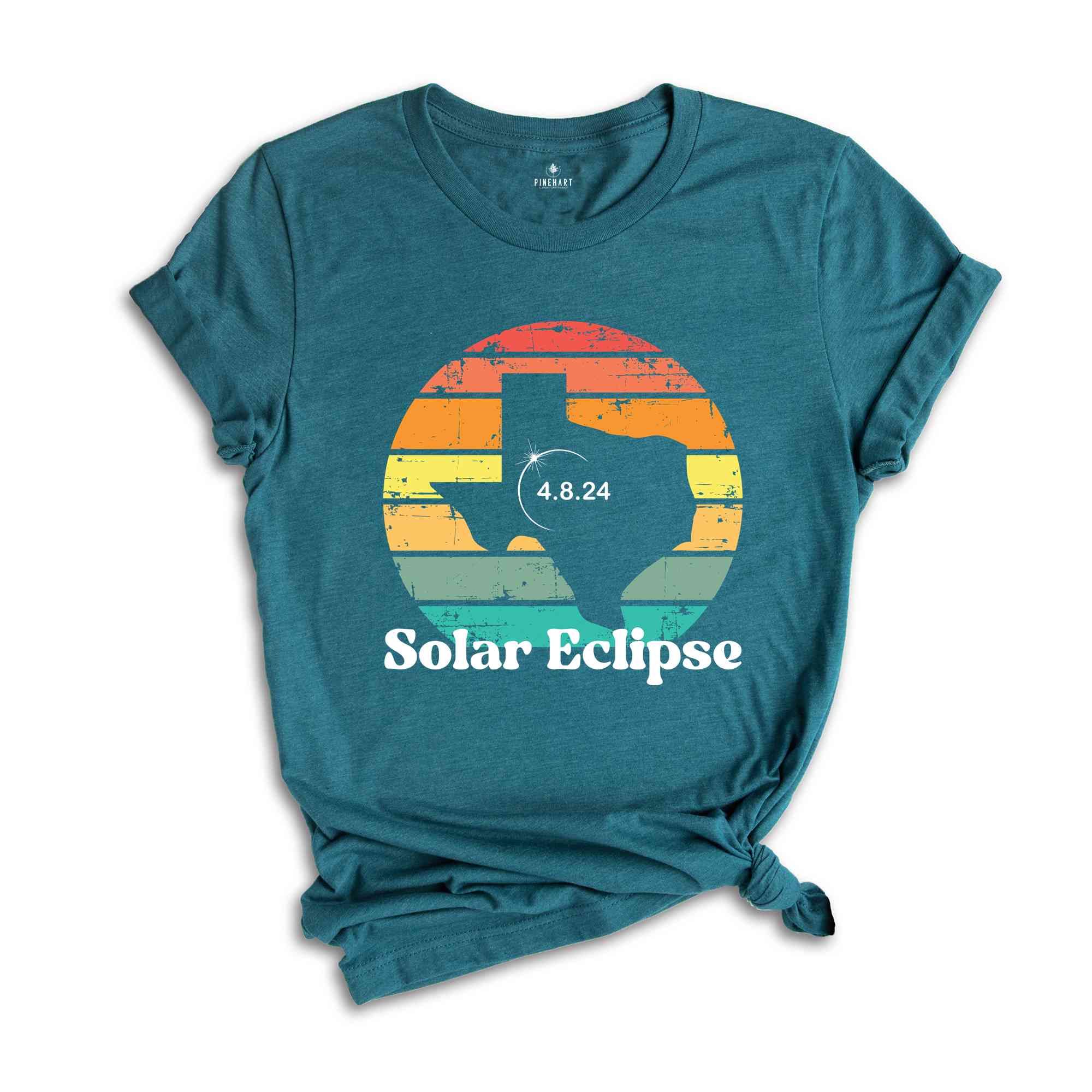 Texas Solar Eclipse T-Shirt, April 8 2024 Solar Eclipse, Total Solar Eclipse Apparel, Solar Eclipse Shirt