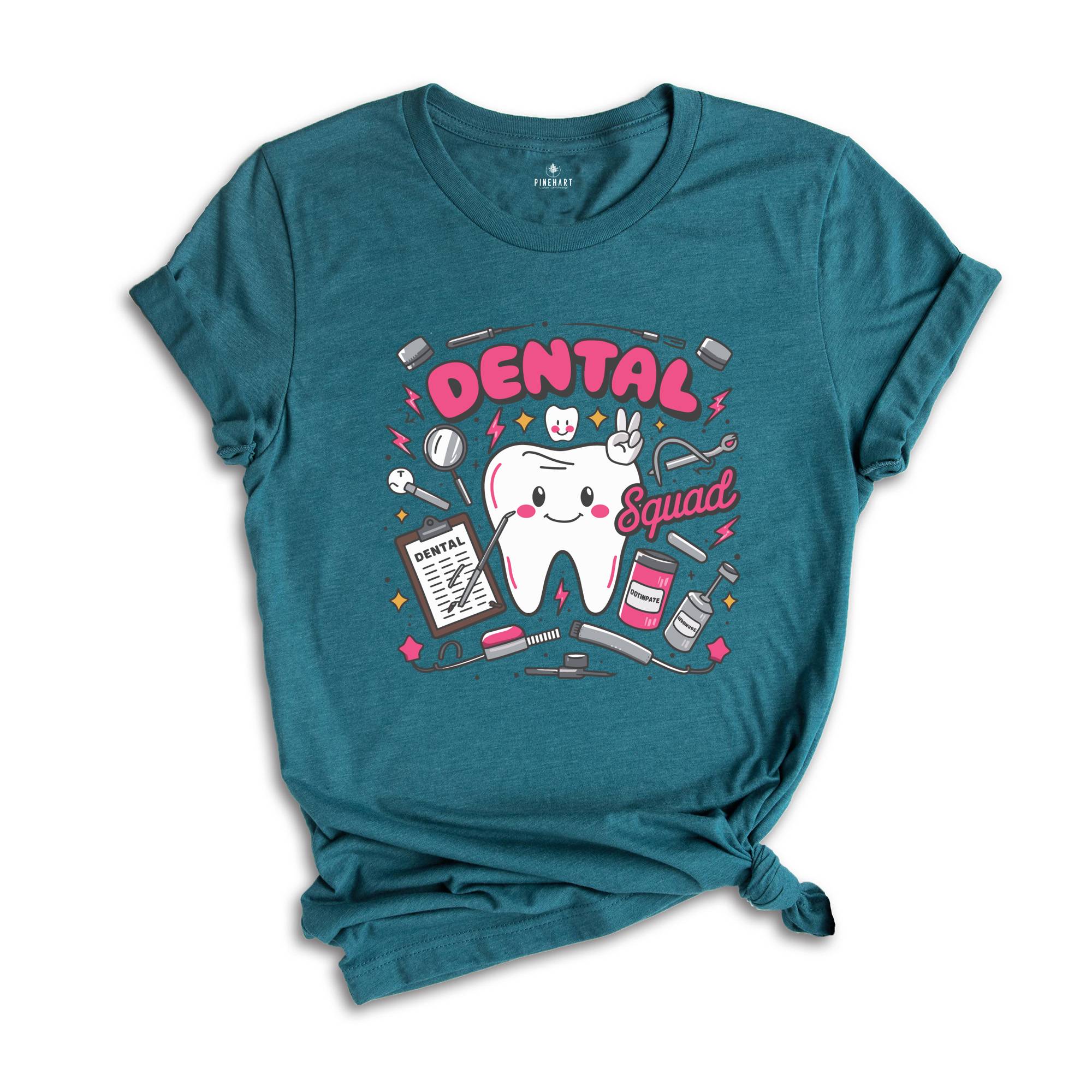 Dental Squad Shirt, Dental Life, Tooth Shirt, Dental Assistant Gift, Dental Hygiene Tee, Gift for Dentist, Dental Student Shirt