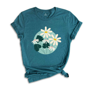 Flower Shirt, Cute Flower Shirt, Floral Shirt, Trendy Floral Shirt, Flowers lover Shirt, Summer Shirt, Wildflower Shirt