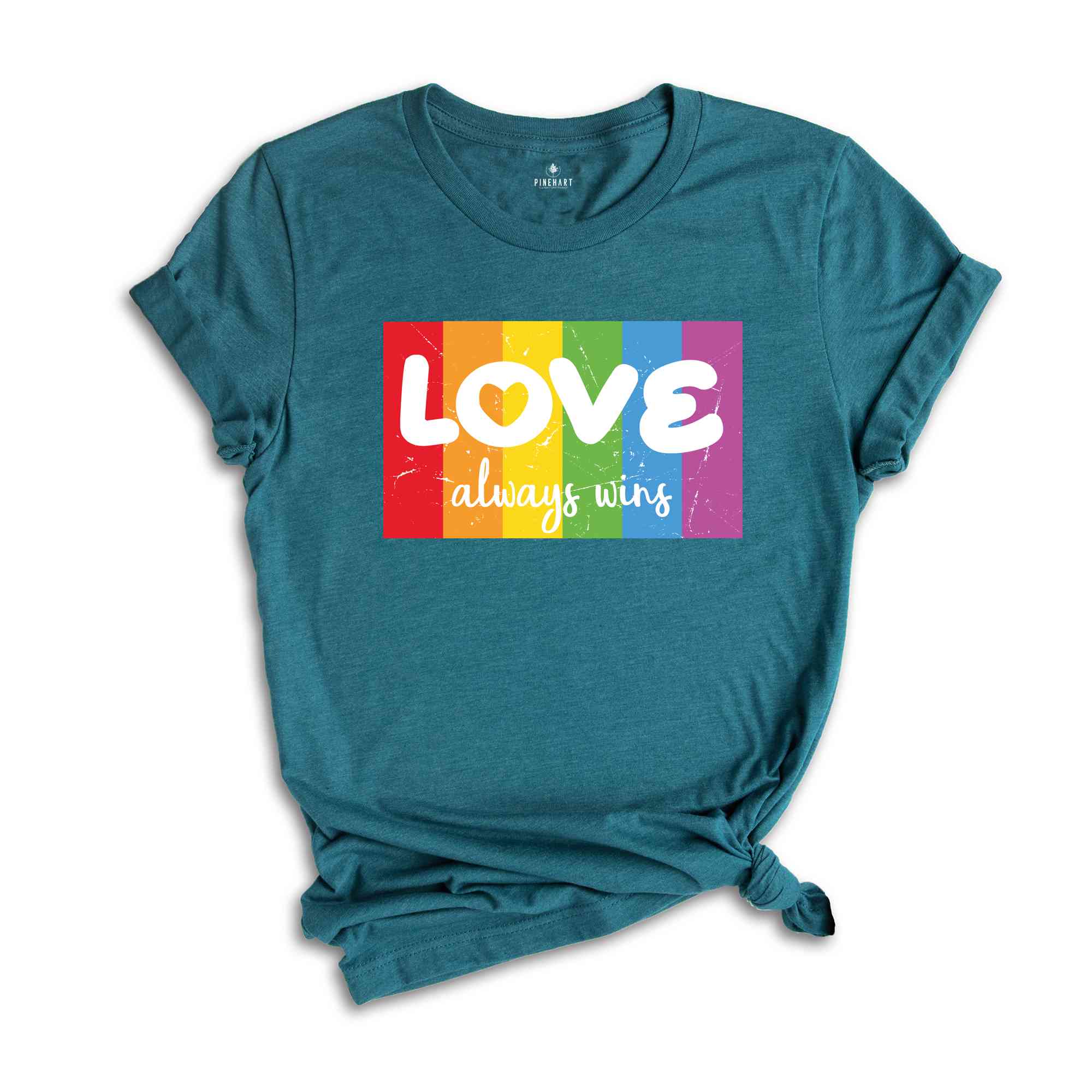 Love Always Wins Shirt, LGBTQ+ Shirt, Pride Month Shirt, Equality Shirt, Pride 2024 Shirt, Lgbt Flag Tshirt, Equal Rights Shirt