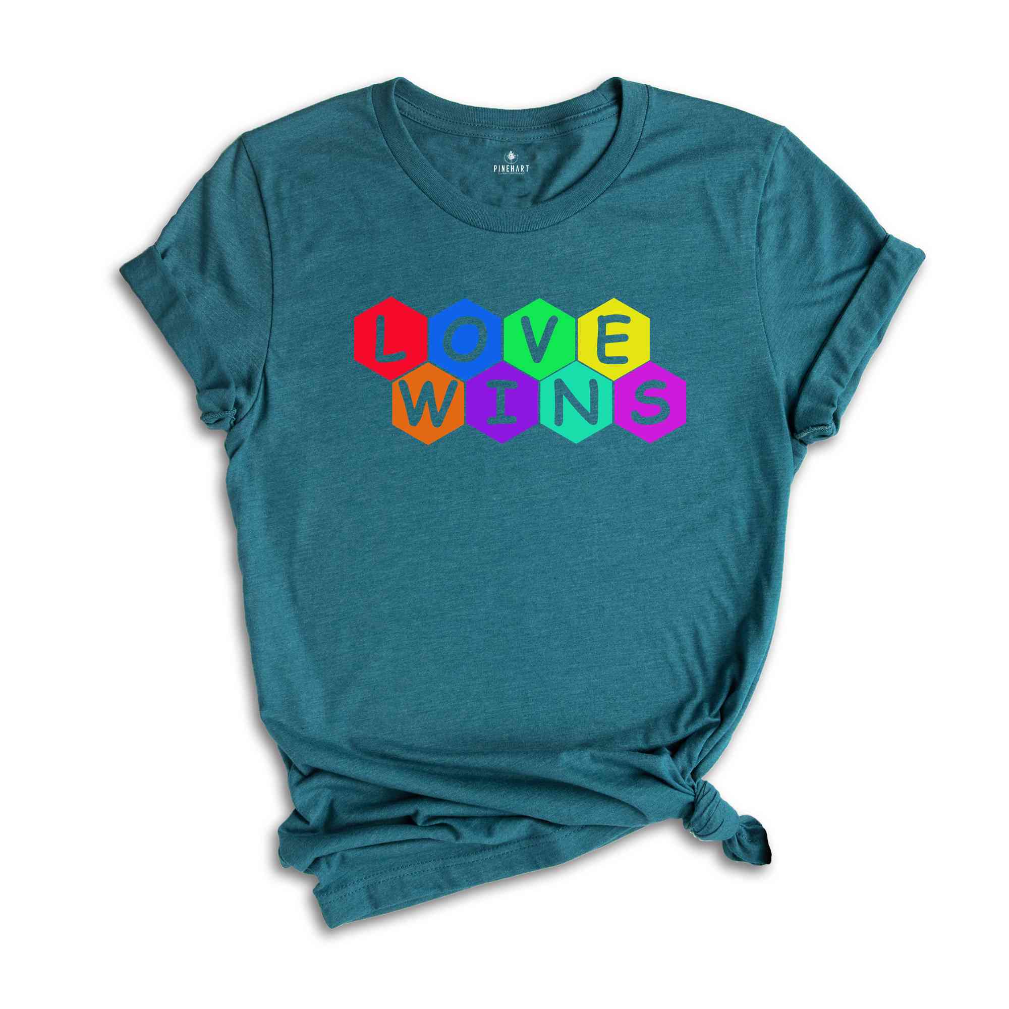 Love Wins Shirt, LGBTQ+ Shirt, Pride Month Shirt, Equal Rights Shirt,Lgbtq Proud Ally, Pride Parade 2024,Equality Tshirt