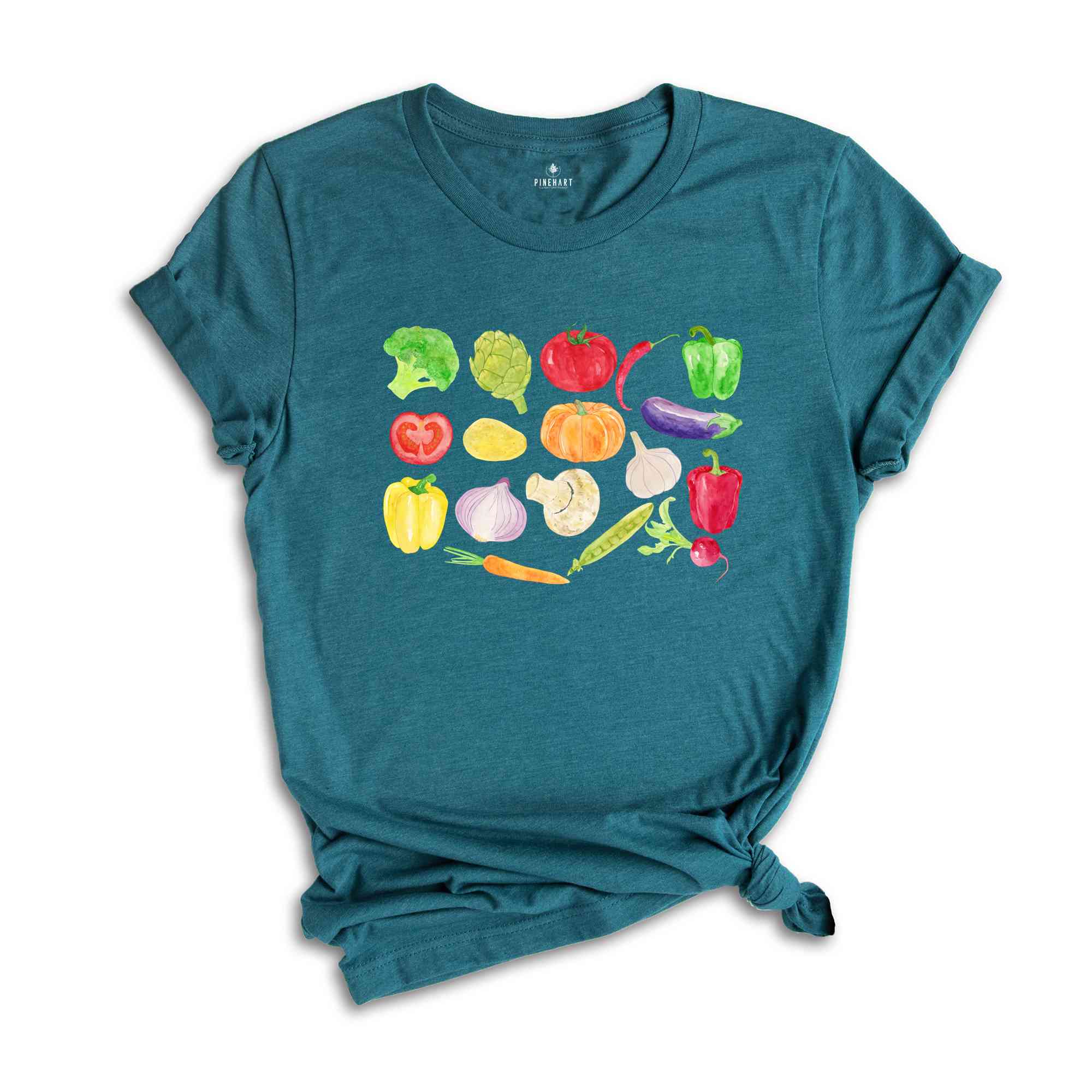 Garden Vegetables Shirt, Gift For Gardener, Garden Lover Shirt, Farm Life Shirt, Vegan Gifts, Foodie Shirt