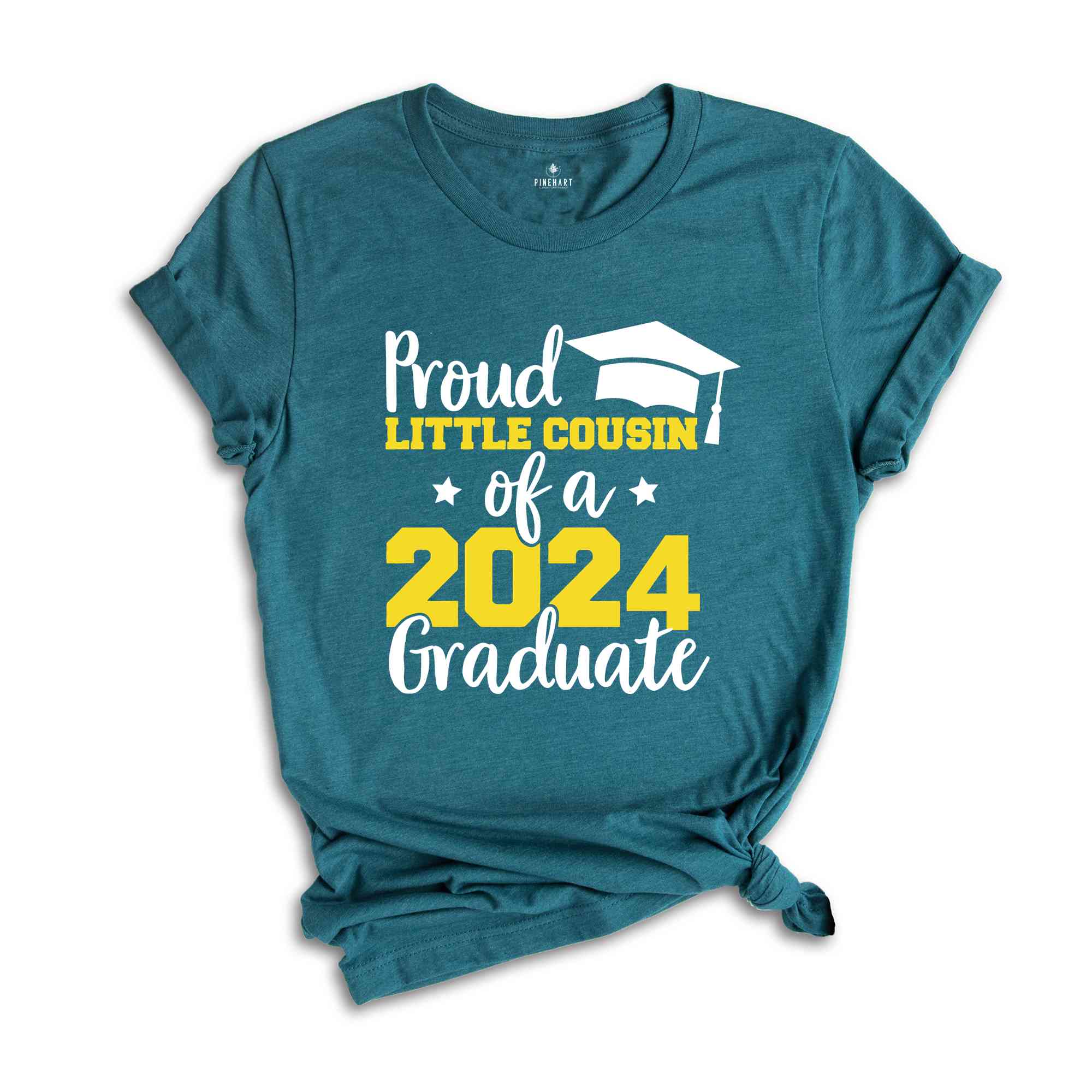 Proud Little Cousin of a 2024 Graduate Shirt, Cousin Graduation Shirt, High School Shirt, Graduate T-shirt, Family of Graduate Shirt, Cousin