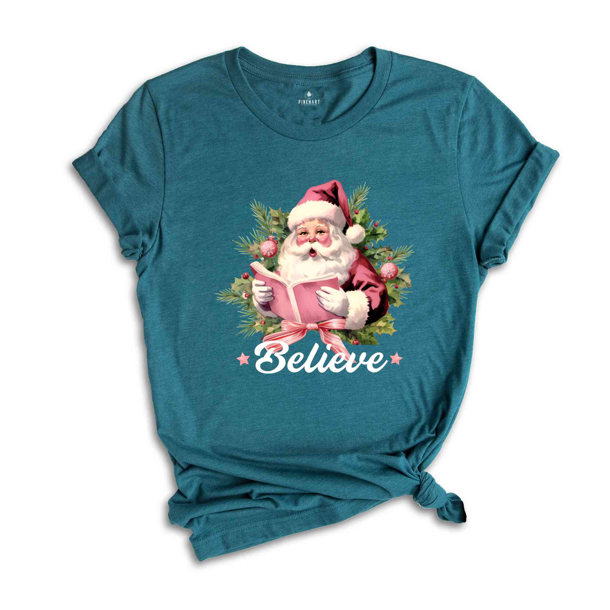 Christmas Believe Shirt, Santa Shirt, Christmas Gift, Christmas Party Shirt, Christmas Shirt, Womens Christmas, Most Wonderful Time