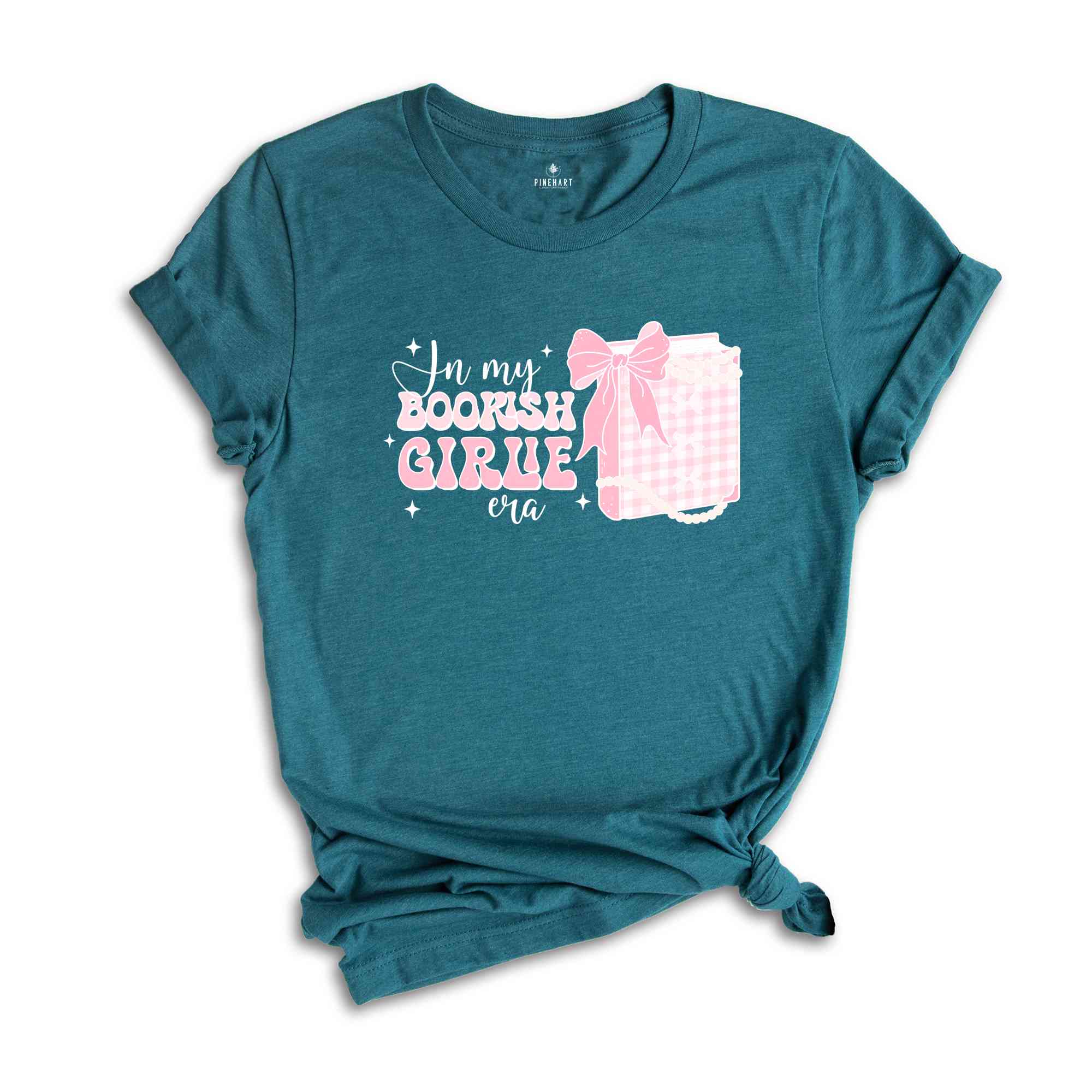 In My Bookish Girl Era Shirt, Book Lover Gift, Bookworm Shirt, Reading Shirt, Bookish Shirt, Librarian T-Shirt, Cute Bookish Reader