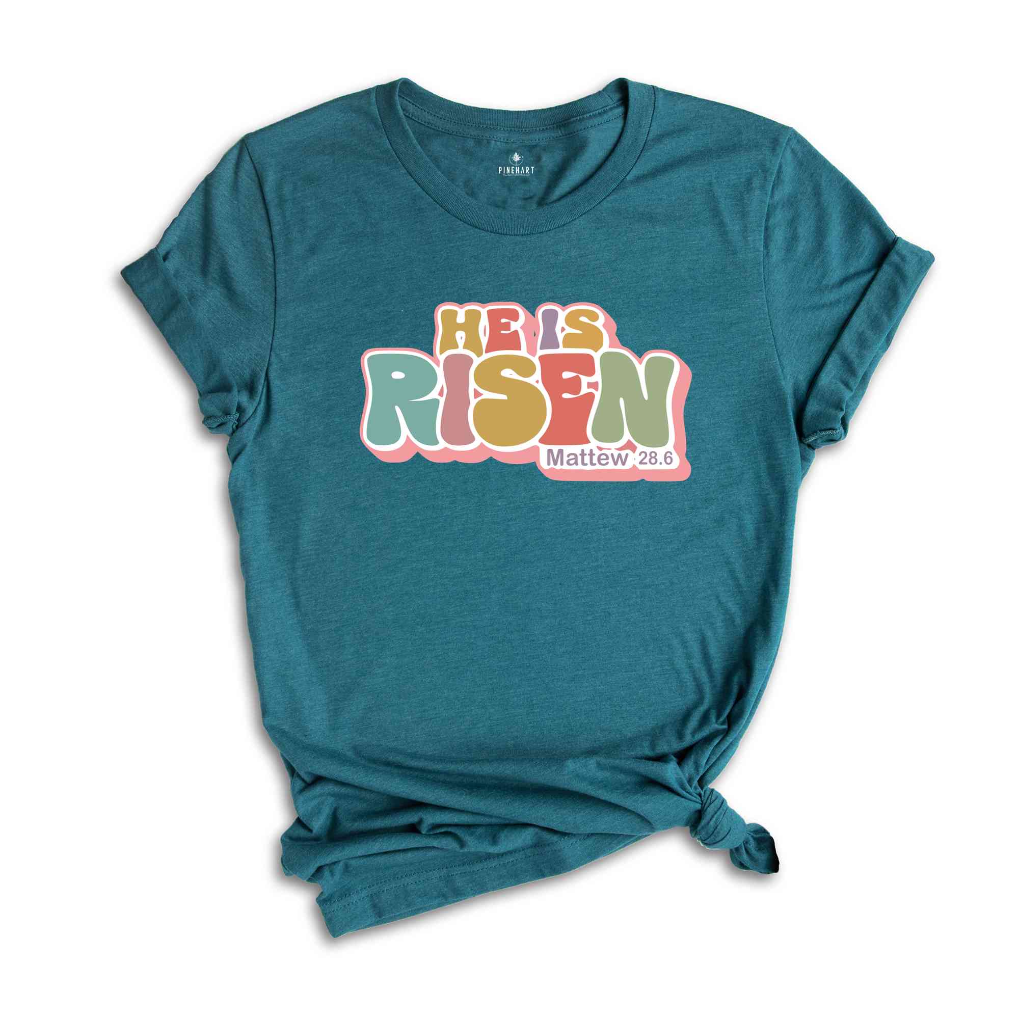 He is risen Matthew 28:6 Shirt, He is risen Shirt, Happy Easter Shirt, Bunny Shirt, Easter Shirt, Cute Shirt